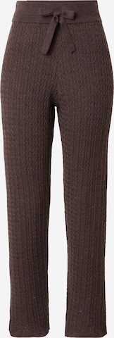 Regular Pantalon rosemunde en marron : devant