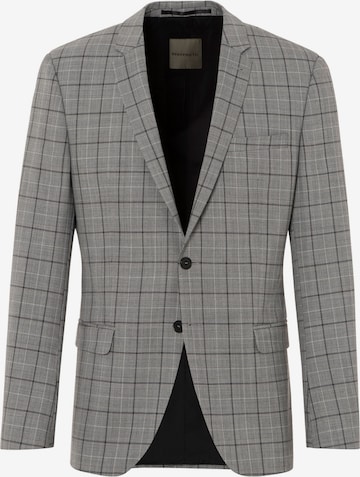 BENVENUTO Slim fit Suit Jacket 'OTHELLO' in Grey: front