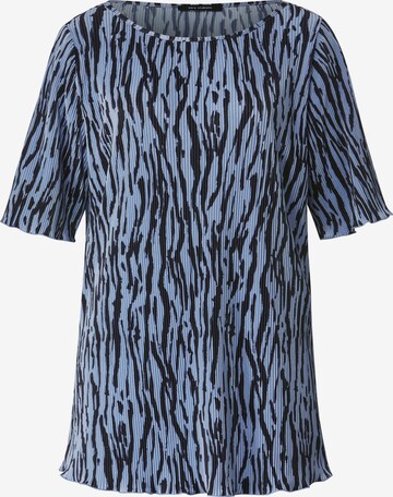 Sara Lindholm Shirt in Blauw: voorkant