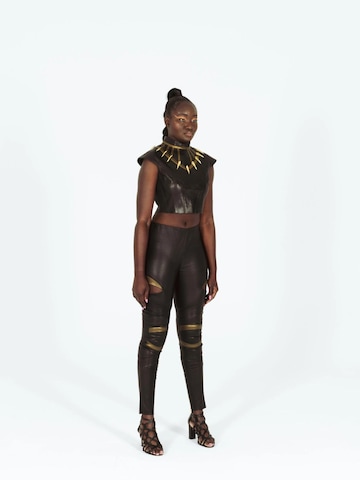 Haut 'Tech Princess Crop Top' Vibranyum en noir