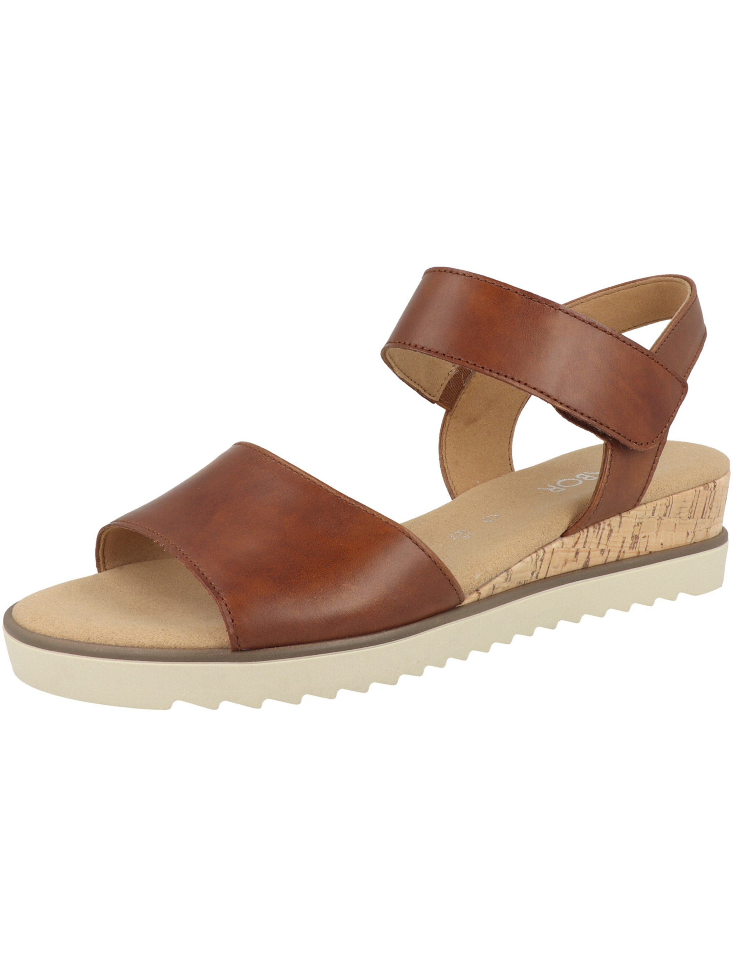 Sandalo di GABOR in marrone: frontale