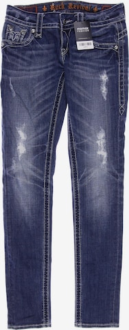 Rock Revival Jeans in 25 in Blue: front