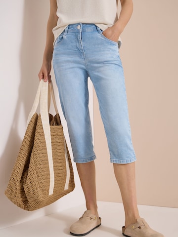 Slimfit Jeans 'Toronto' de la CECIL pe albastru