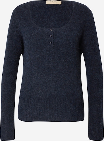MOS MOSH Sweter w kolorze niebieski: przód