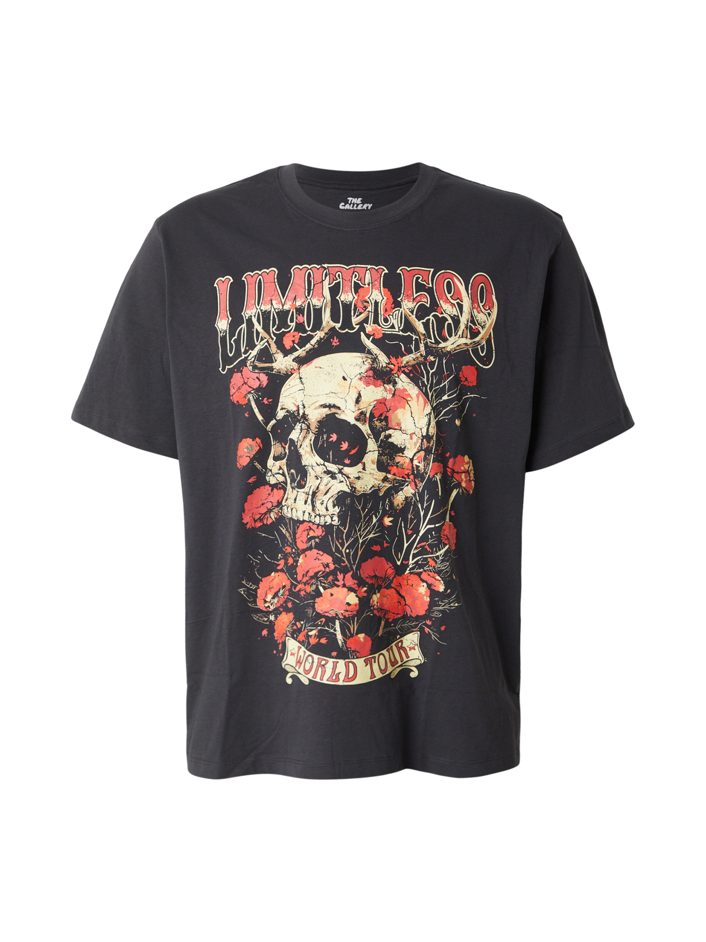 JACK & JONES T-Shirt 'JORBAND' en XS en saumon / orange foncé / noir, Vue avec produit