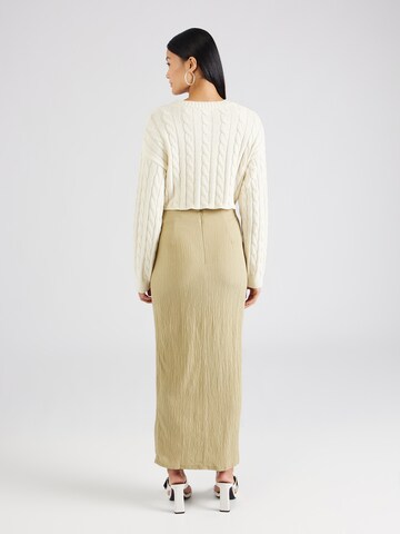 TOPSHOP Skirt in Beige