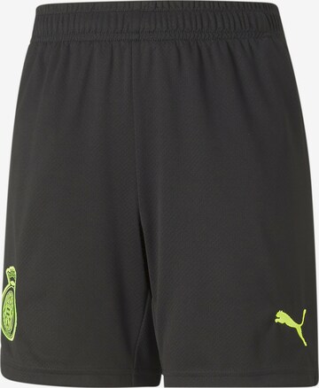 PUMA Workout Pants 'Girona FC' in Black: front