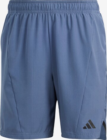 Pantalon de sport 'D4T' ADIDAS PERFORMANCE en bleu : devant