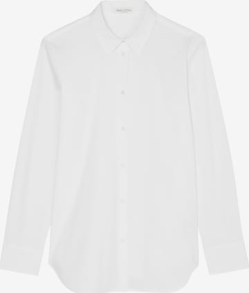 Marc O'Polo Blouse in Wit: voorkant