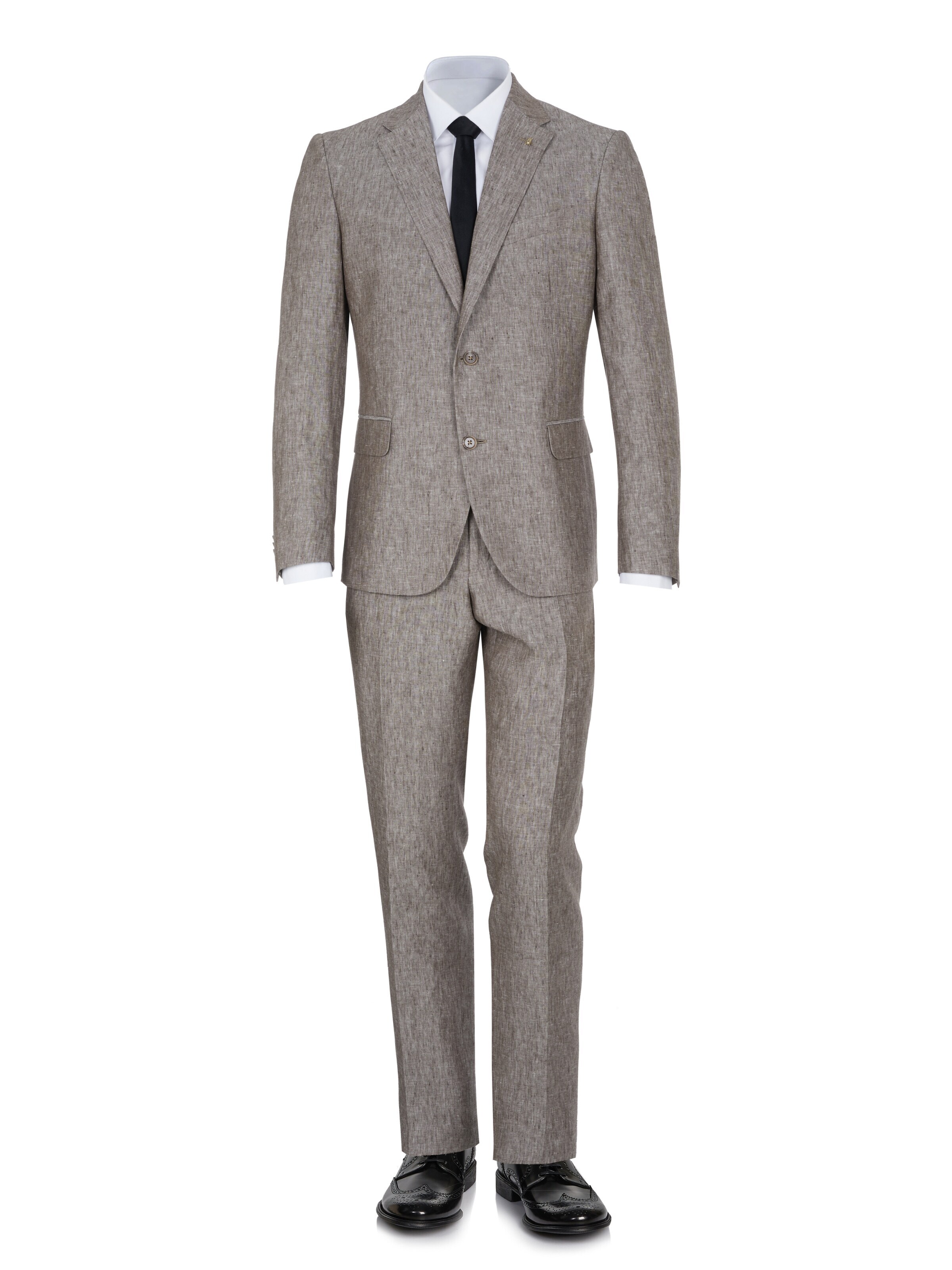 Corneliani Regular Suit in Beige: front