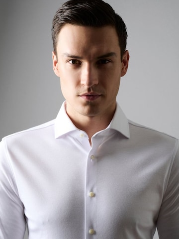 DESOTO Slim fit Overhemd in Wit: voorkant
