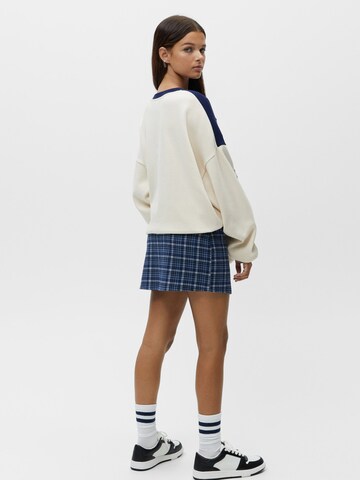 Pull&Bear Rok in Blauw