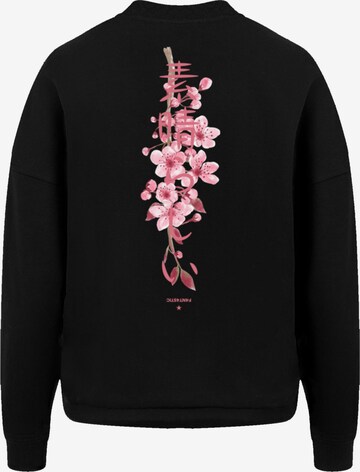 F4NT4STIC Sweatshirt 'Kirschblüte Japan' in Schwarz