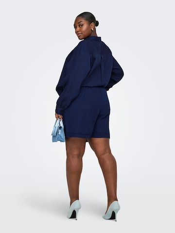 ONLY Carmakoma regular Bukser ' CARLEONI' i blå