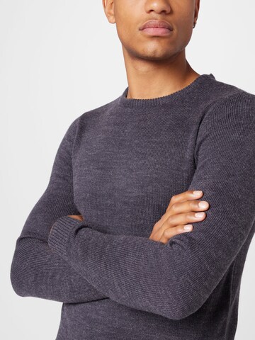BLEND - Pullover em cinzento