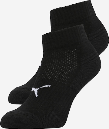 PUMA Športne nogavice | črna barva: sprednja stran