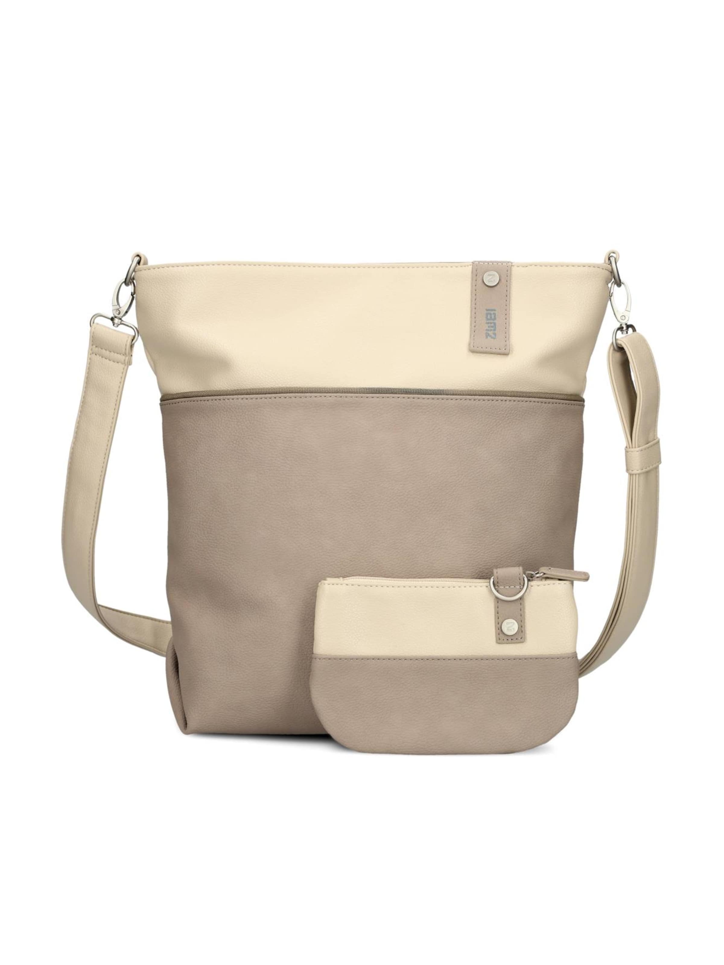 ZWEI Umhängetasche 'JANA J12'‌‌‌‌‌‌ in Beige: Vorderseite