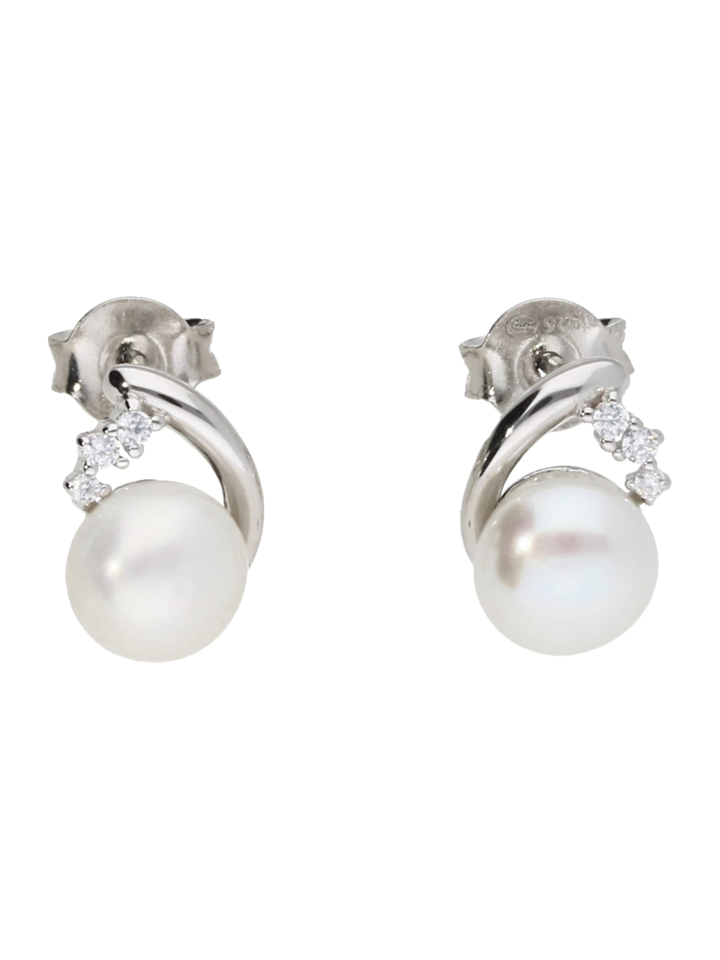 Orecchini di Smart Jewel in argento: frontale