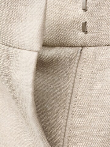 MANGO Wide leg Pantalon 'Margarit' in Grijs