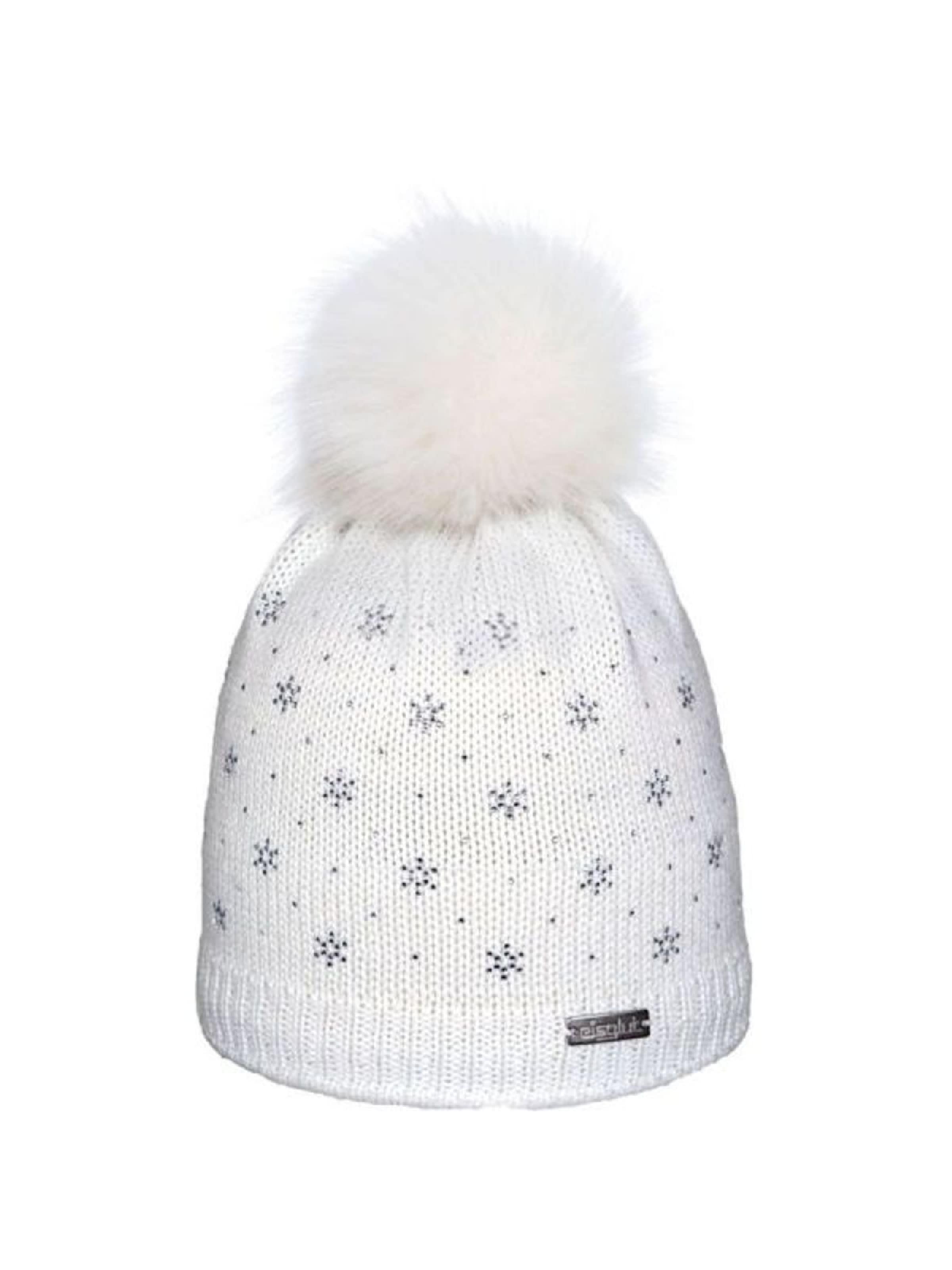 Eisglut - Gorra 'Eval Crystal' en blanco: frente