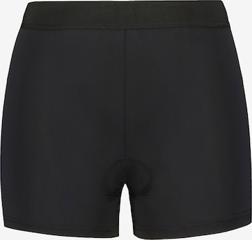 Ulla Popken Skinny Shorts in Schwarz: predná strana