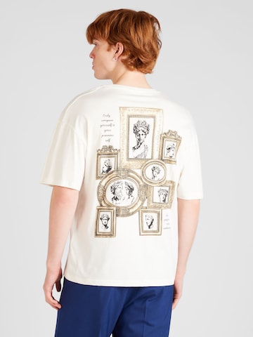 JACK & JONES T-Shirt 'BRADLEY ANTIQUE' in Beige: predná strana