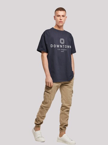 T-Shirt 'Downtown LA' F4NT4STIC en bleu