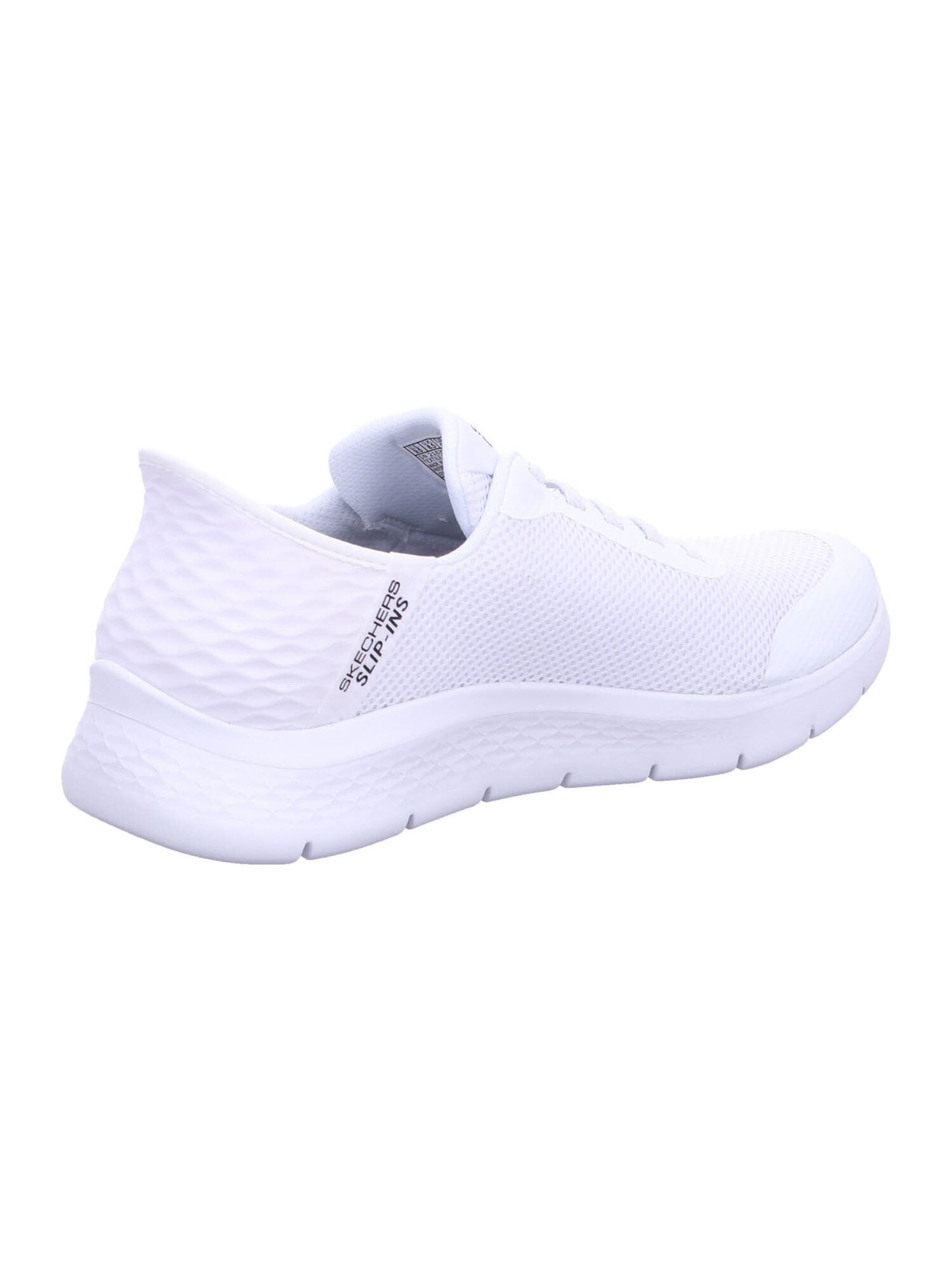 Baskets basses 'Go Walk Flex - Hands Up' SKECHERS en blanc