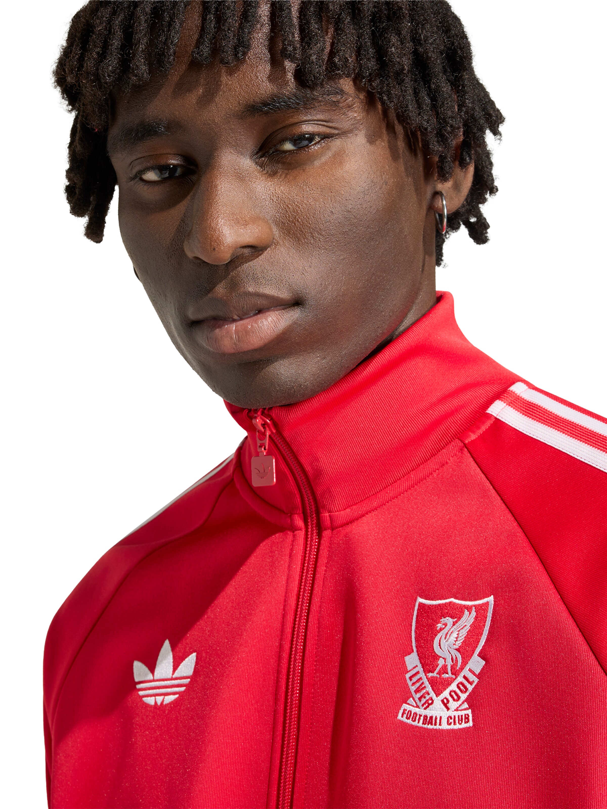 ADIDAS PERFORMANCE Urheilullinen collegetakki värissä punainen