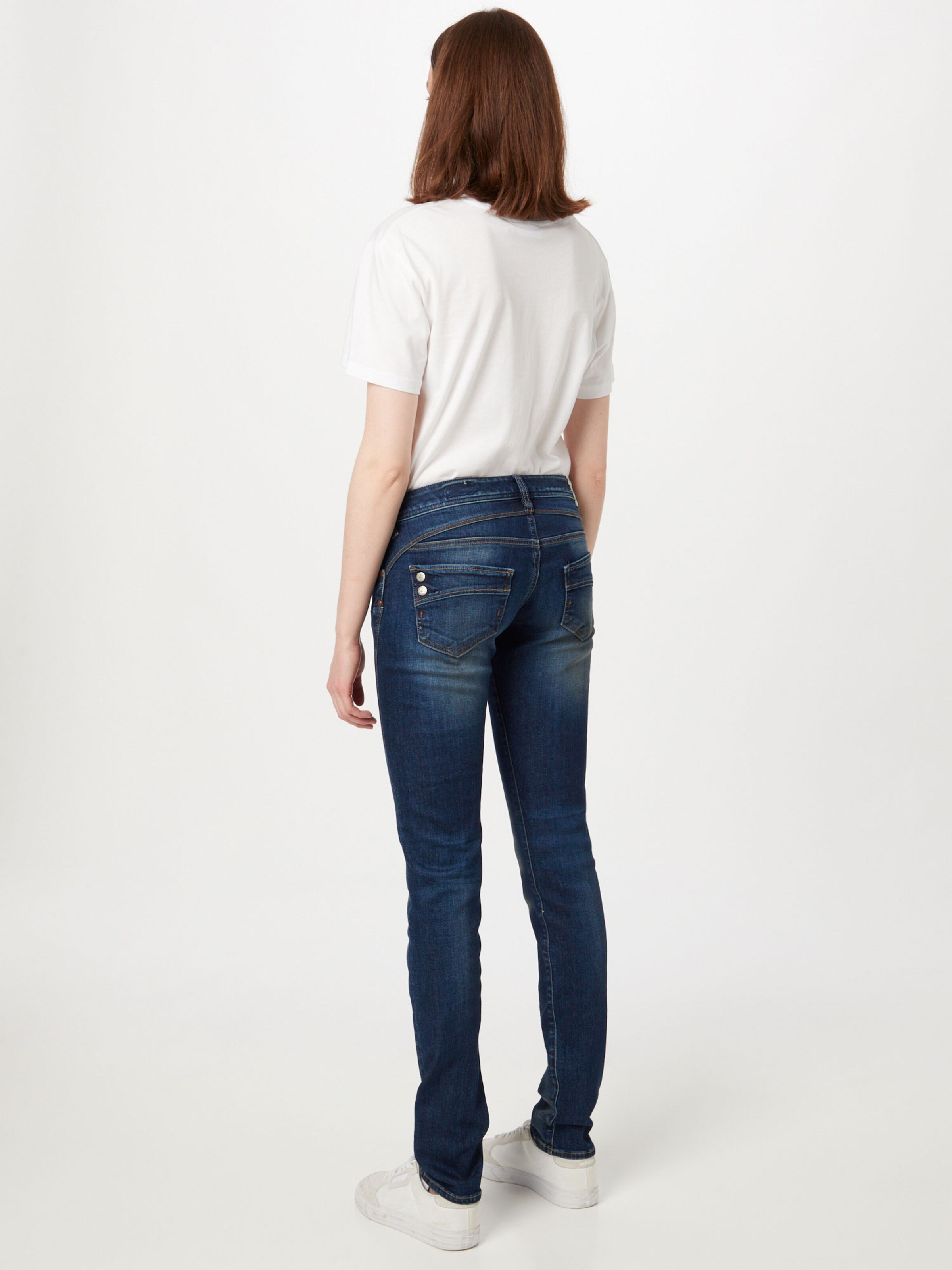 Frauen Jeans Herrlicher Jeans 'Piper' in Dunkelblau - OP69110 Frauen Jeans Herrlicher Jeans 'Piper' in Dunkelblau - OP69110