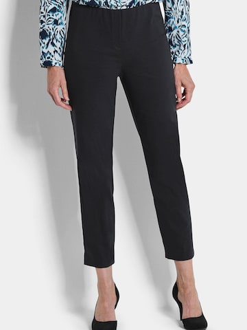 Coupe slim Pantalon Goldner en noir : devant
