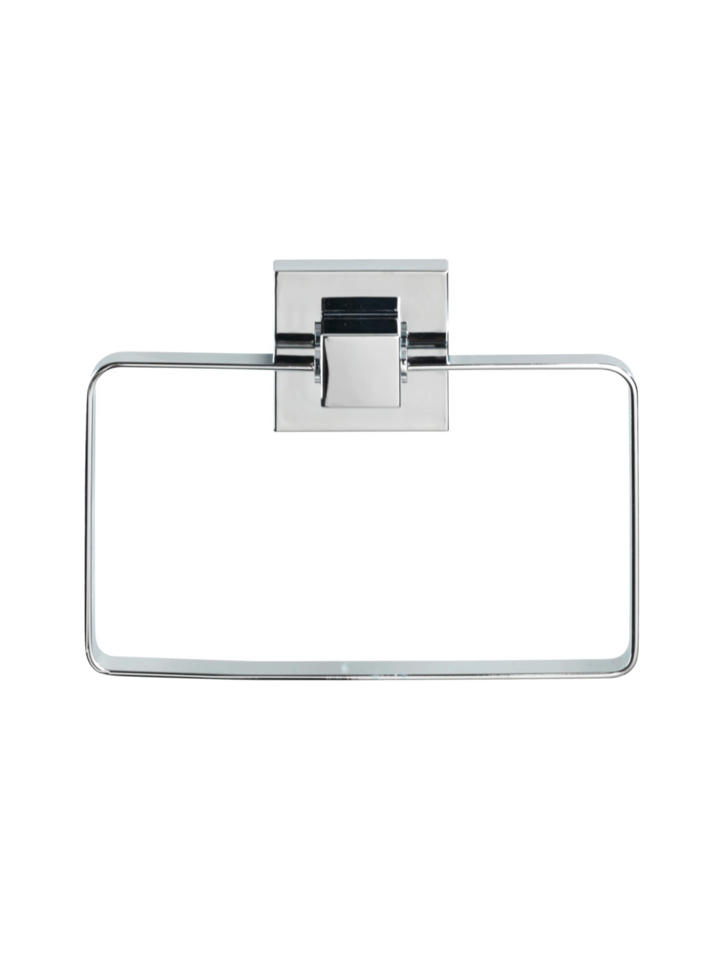 Wenko Handtuchring 'Vacuum-Loc® Quadro' in Silber