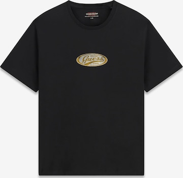 GUESS T-Shirt in Schwarz: Vorderseite