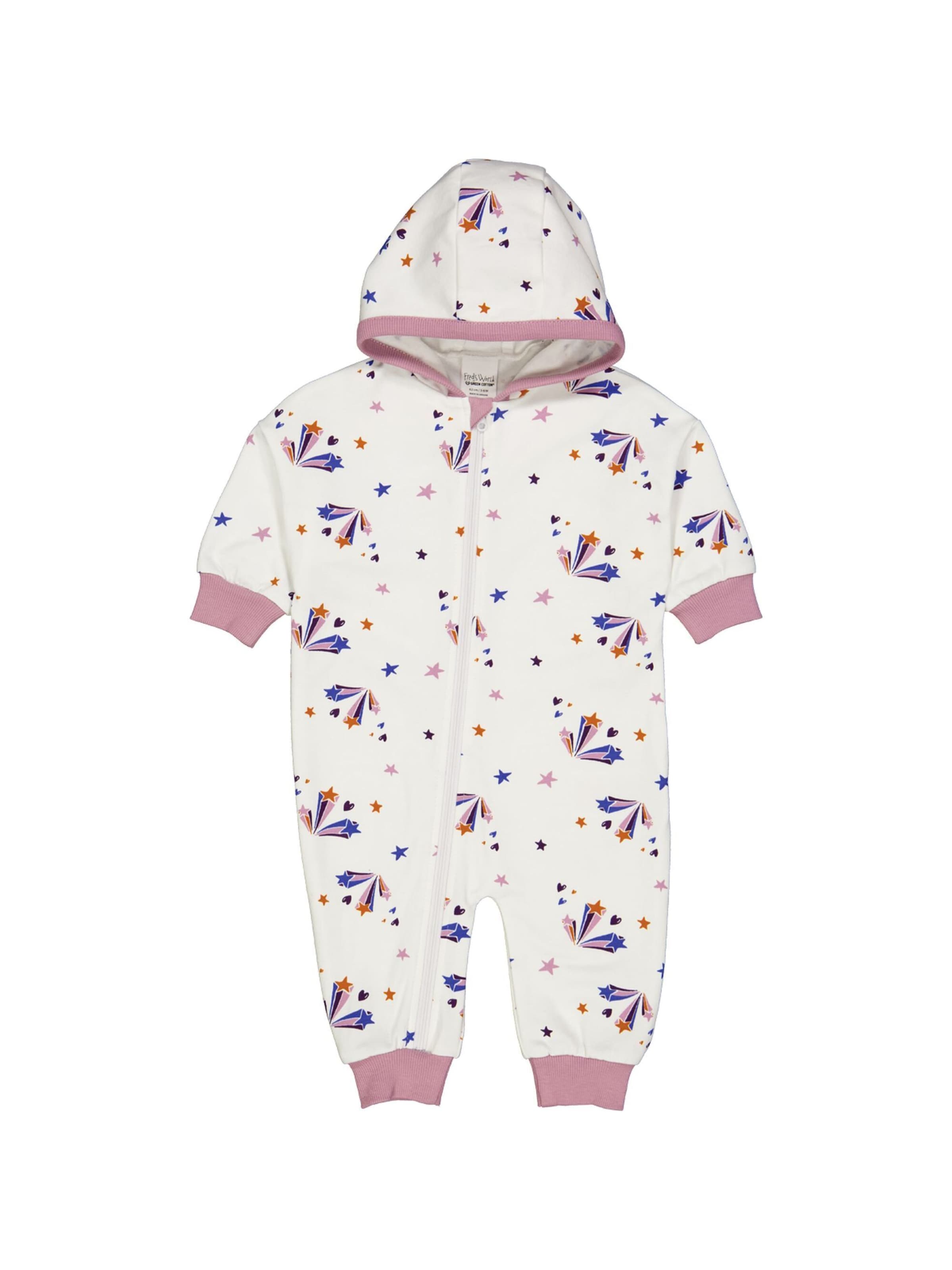 Fred's World by GREEN COTTON - Macacão em branco: frente