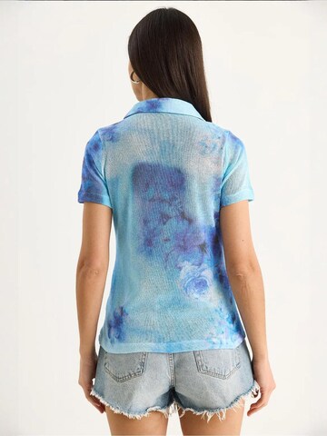 Top di Bianco Lucci in blu