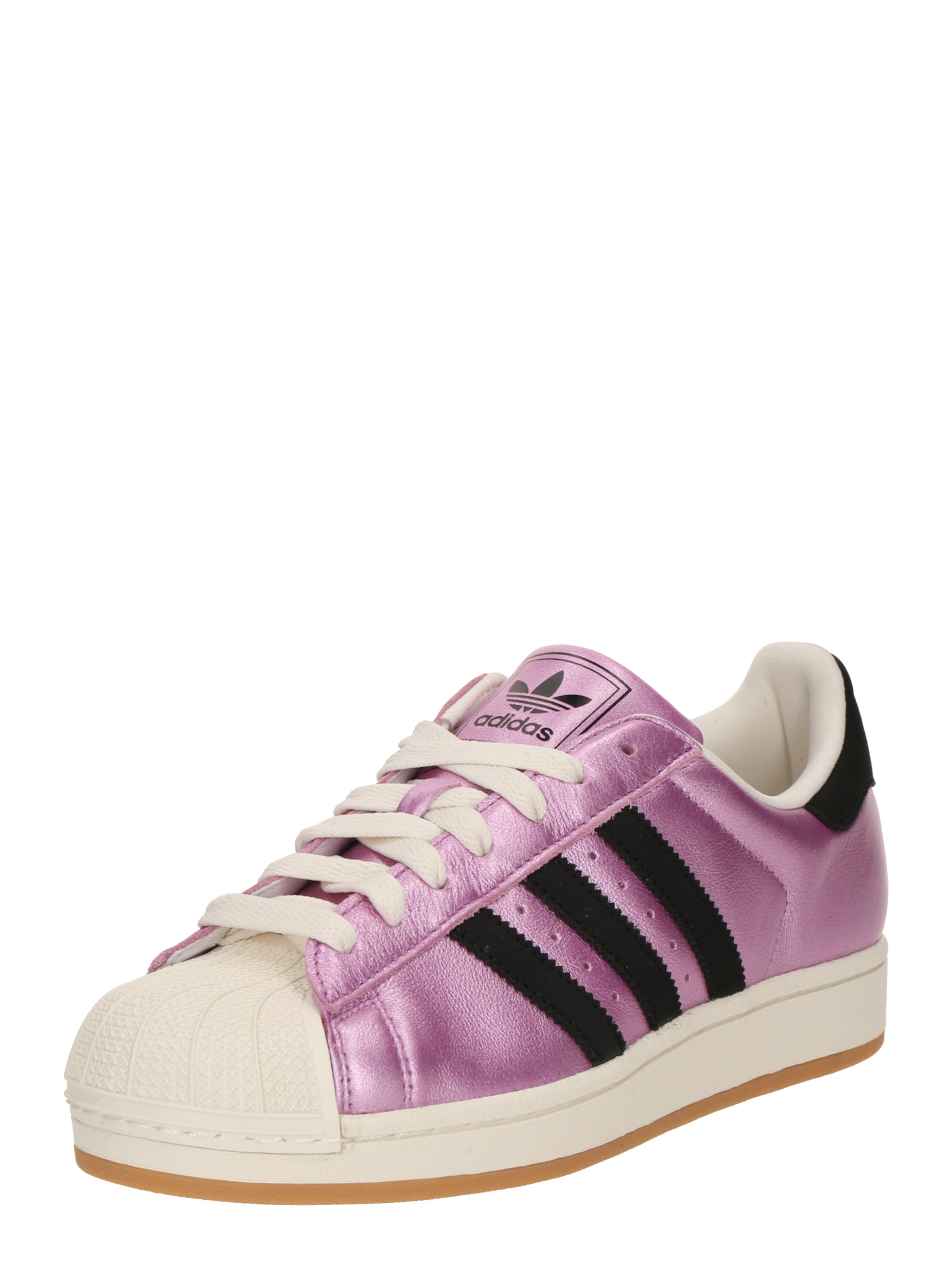 Baskets basses 'SUPERSTAR II' ADIDAS ORIGINALS en violet : devant