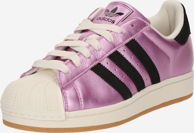 ADIDAS ORIGINALS Sneaker 'SUPERSTAR II' in pflaume / schwarz / weiß, Produktansicht