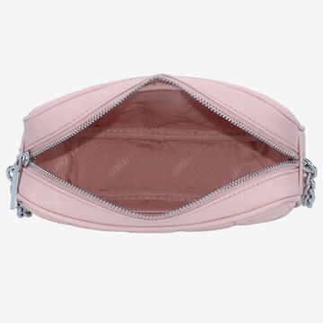 Calvin Klein - Bolso de hombro 'Re-Lock Quilt' en rosa