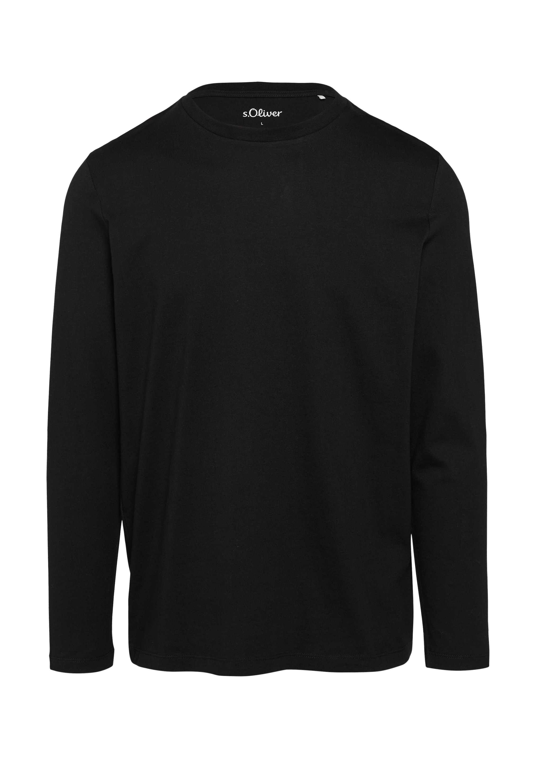 s.Oliver Shirt in Schwarz: Vorderseite
