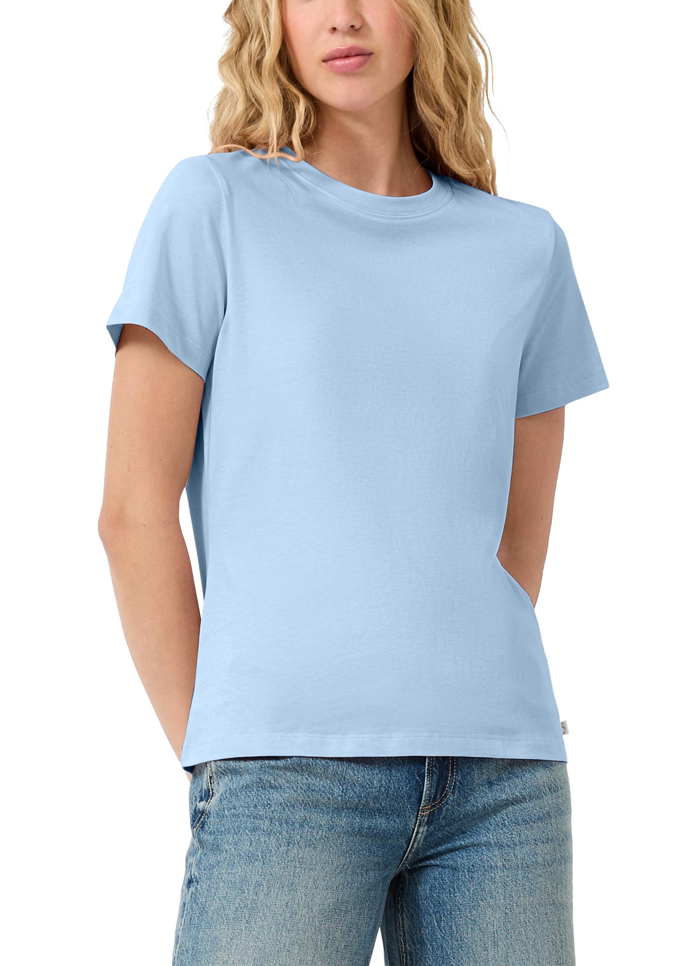 QS Shirt in Blauw