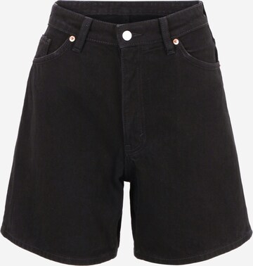 Monki Zvonové kalhoty Džíny – černá: přední strana