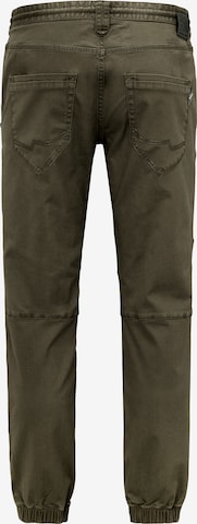 REDPOINT Regular Chino Pants in Green