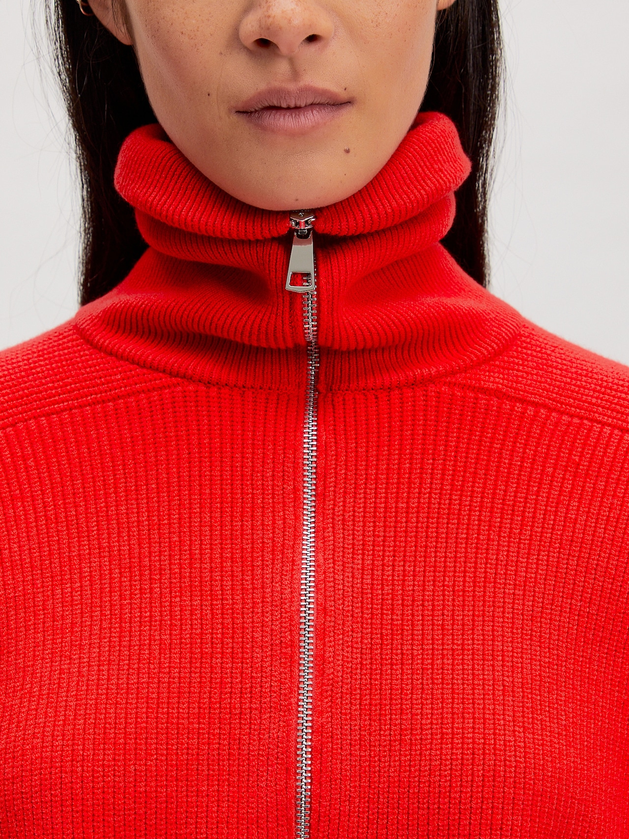 EDITED Cardigan 'Lucila' rød