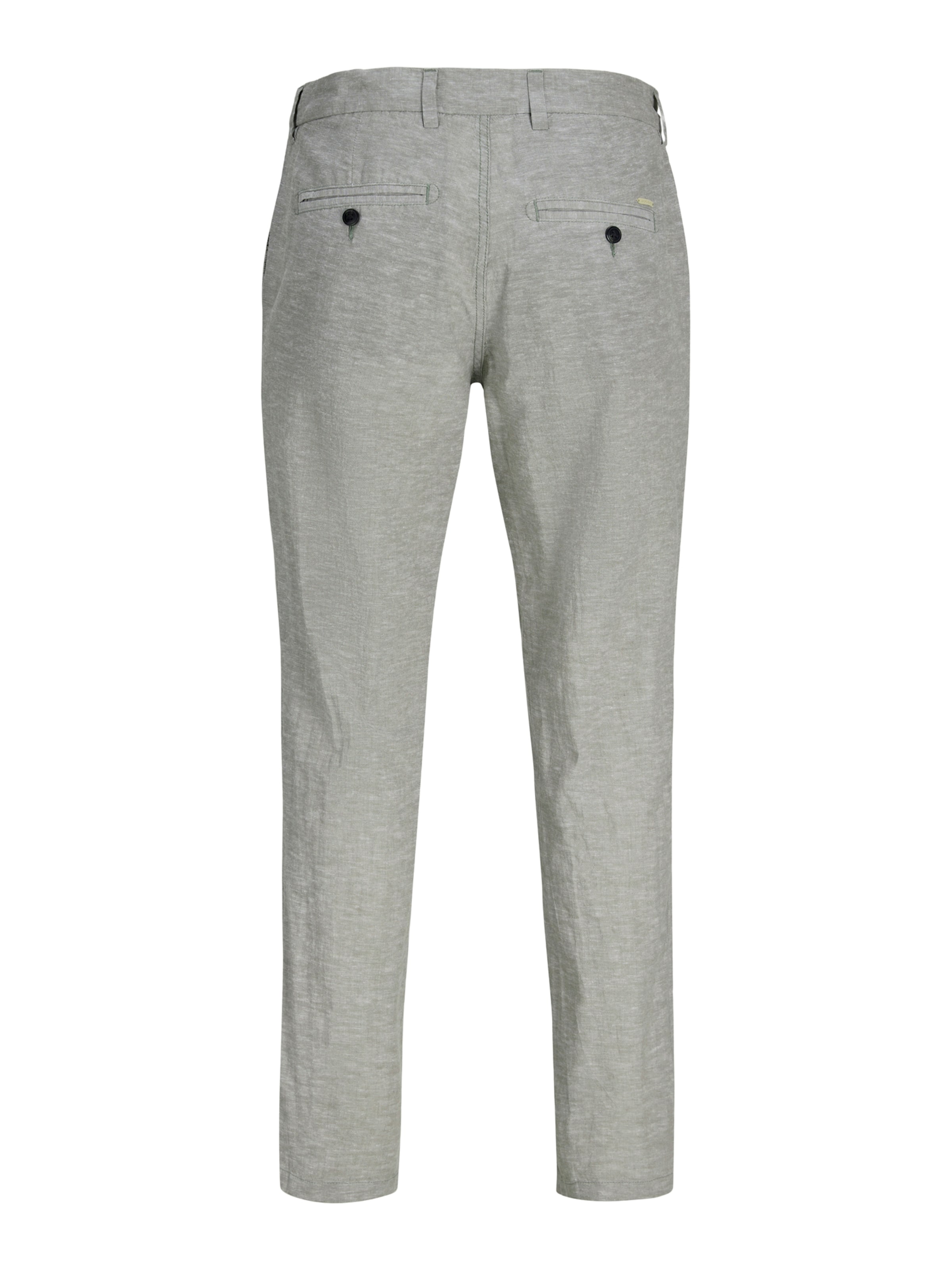 JACK & JONES Конический (Tapered) Брюки-чинос 'JPSTACE JJSUMMER' в Зеленый