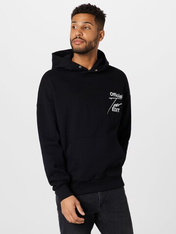 Sweat-shirt 'JORTOUR' JACK & JONES en noir : devant