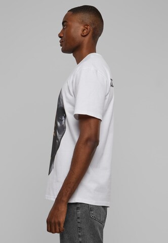 Forgotten Faces Shirt 'Splitted' in Weiß