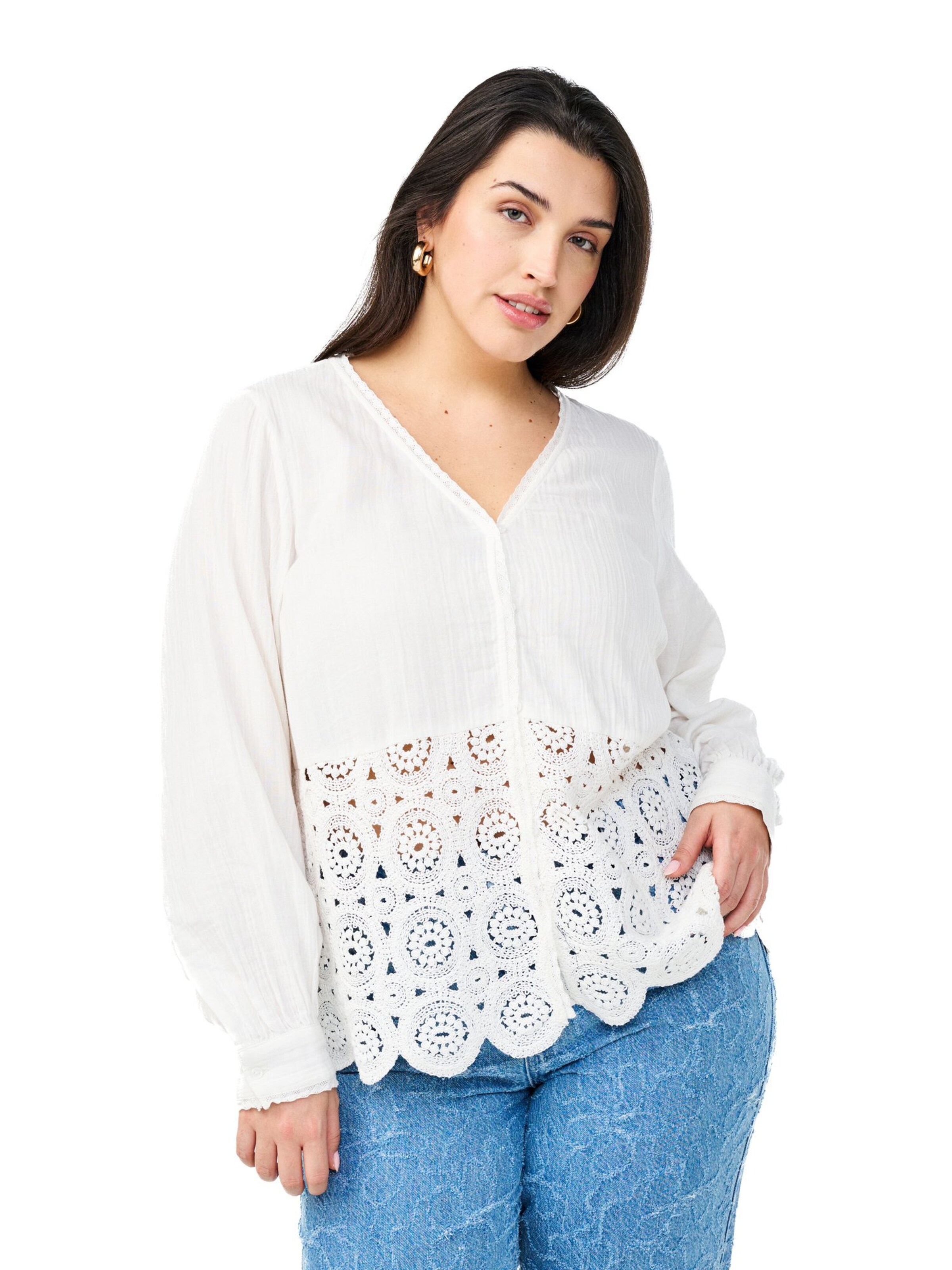 Zizzi Μπλούζα σε μπεζ