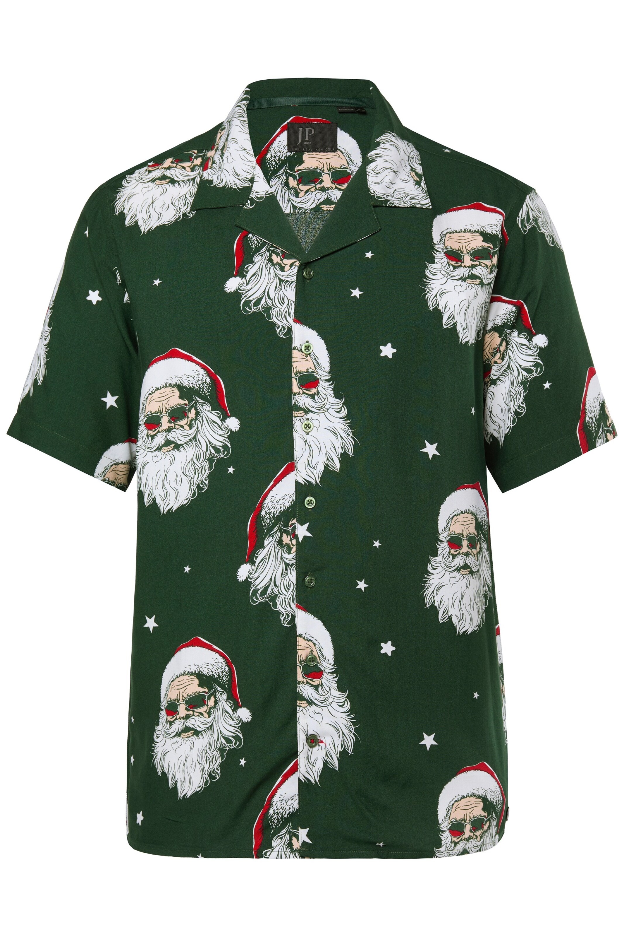 JP1880 Hemd in Grün: Vorderseite