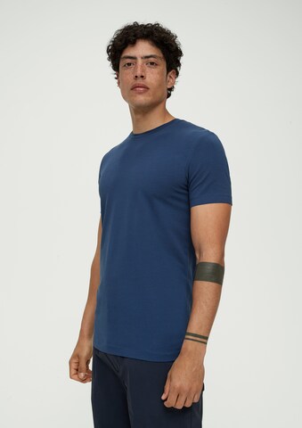 s.Oliver Shirt in Blauw: voorkant