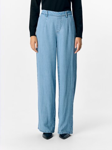 OBJECT Wide leg Jeans in Blue: front